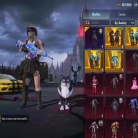 حساب ببجي • كونكر موسم ١٤ • سكنات ٦٦