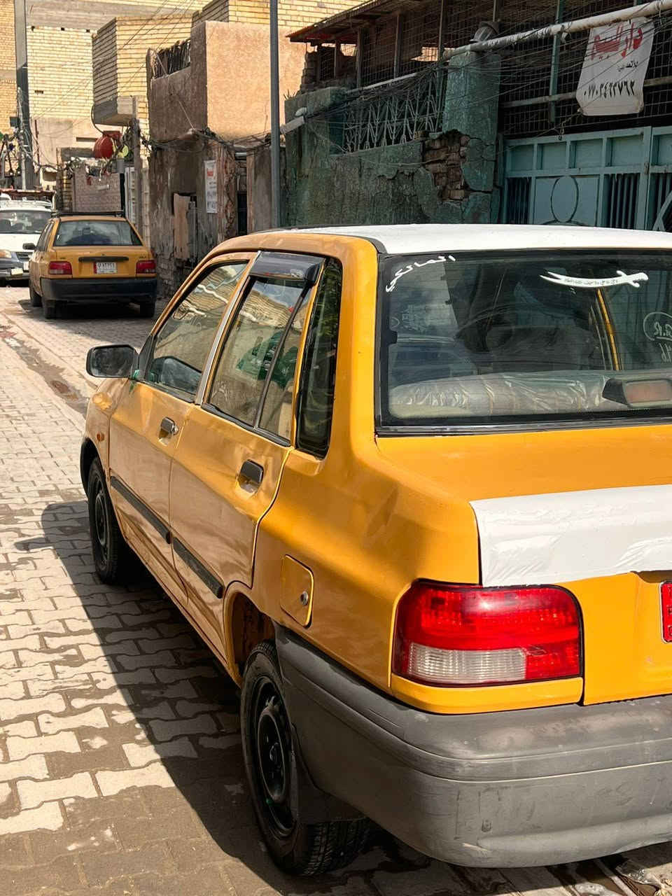 السلام عليكم سایبه 11 للبيع مصفره هيه وغرامات مكينه كير خير من الله رقم نکلیزی سياره بدون حادث فقط بنيد مبدل
السعر 27وبيها مجال حك الجيه مكاني بغداد الكرخ رقم*********** بي واتساب
