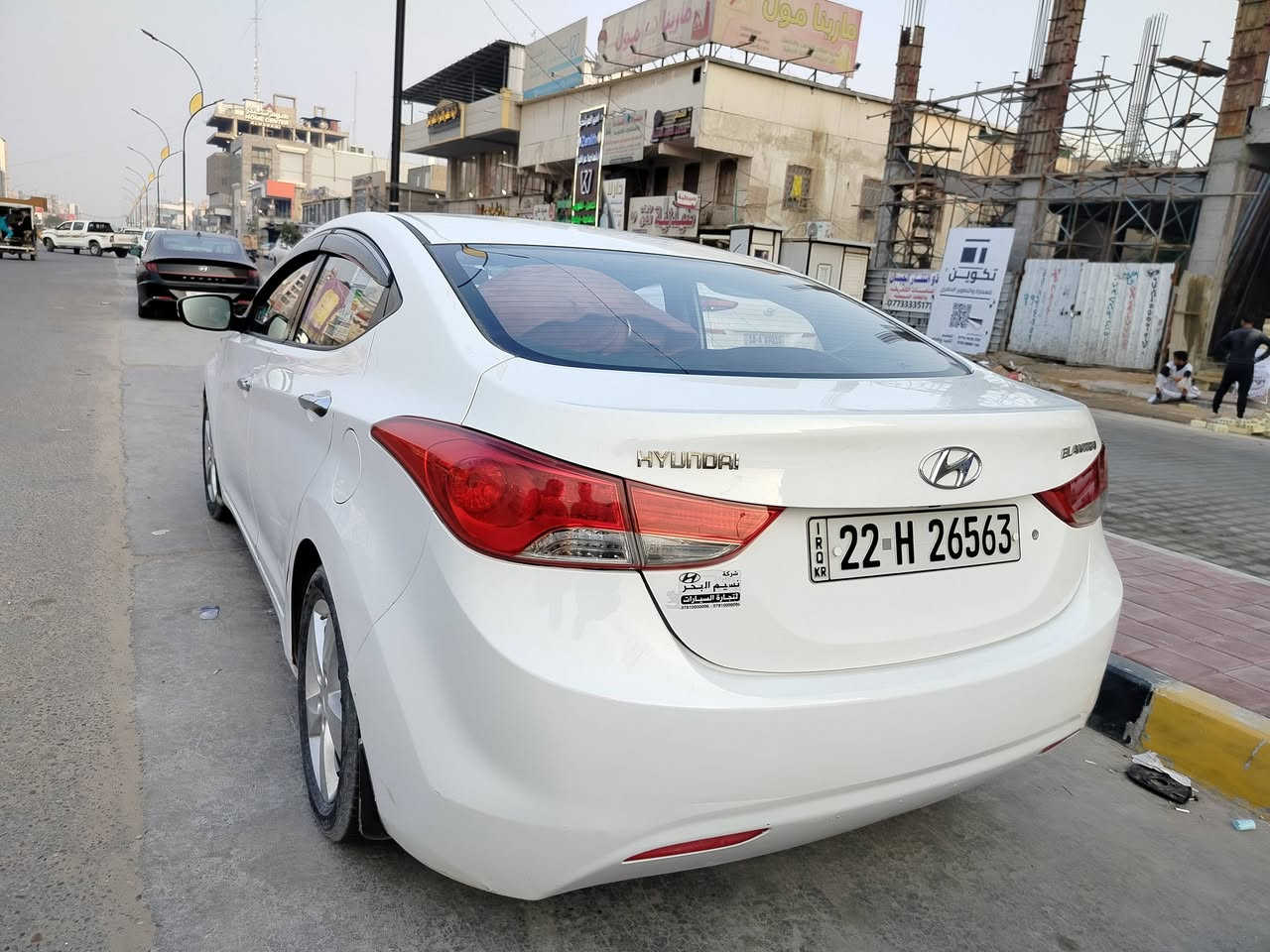 سلام عليكم سياره للبيع الانتره موديل 13مكينه ألف وستميه سنويه ل30سعرها 118وبيها مجال مكانها بنجف رقم الموبايل ‏‪0783 515 1257‬‏
