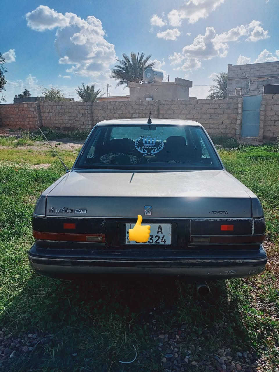 السلام عليكم 
للبيع سيدان موديل1988 گير محرك بشرط

رقم صلاح الدين دولي  شرعي بل شرگاط شرط تحويل  سنويه لل2029 

كهربائيات كلها شغال سياره مال جناي

 موبايل ‏‪‏‪***********‬‏
