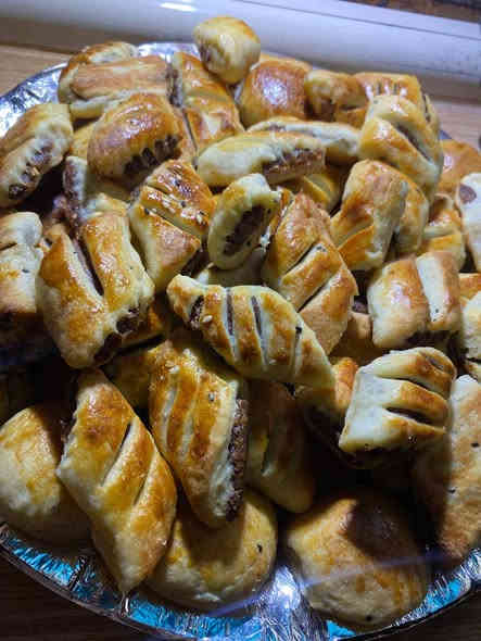 السلام عليكم بيج طبخ بيتي 

يتوفر جميع انواع الكبب والفطائر والاكلات الشرقية ومستعدين تجهيز كافة المناسبات والاسعار مناسبة 

العنوان بغداد الامين الثانيه 

الحجز والاستفسار على هذا الرقم.   ***********
