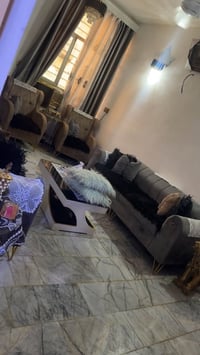 كنب • قنفات • ديوان • صوفا • اثاث منزلي • ديكور منزل • للبيع • زعفراني...