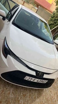 كورلا 22 ماشيه 34 لون ابيض سعر 170 بي مجال 07714454055 ضررها نص بونيد ...