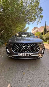 شيري تيكو 7 برو 2022 ماشية : محرك 1.5 تيربو بيها بارد خفيف بقبق الجنطة...