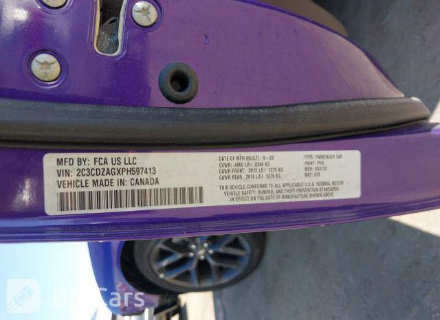 السلام عليكم 
SXT
دوج جالنجر 2023 
مستوردها من امريكا ماشية ٢٠٠٠ بس ع ايدي 
صور الضربة موجودة 
السعر 21000
***********
