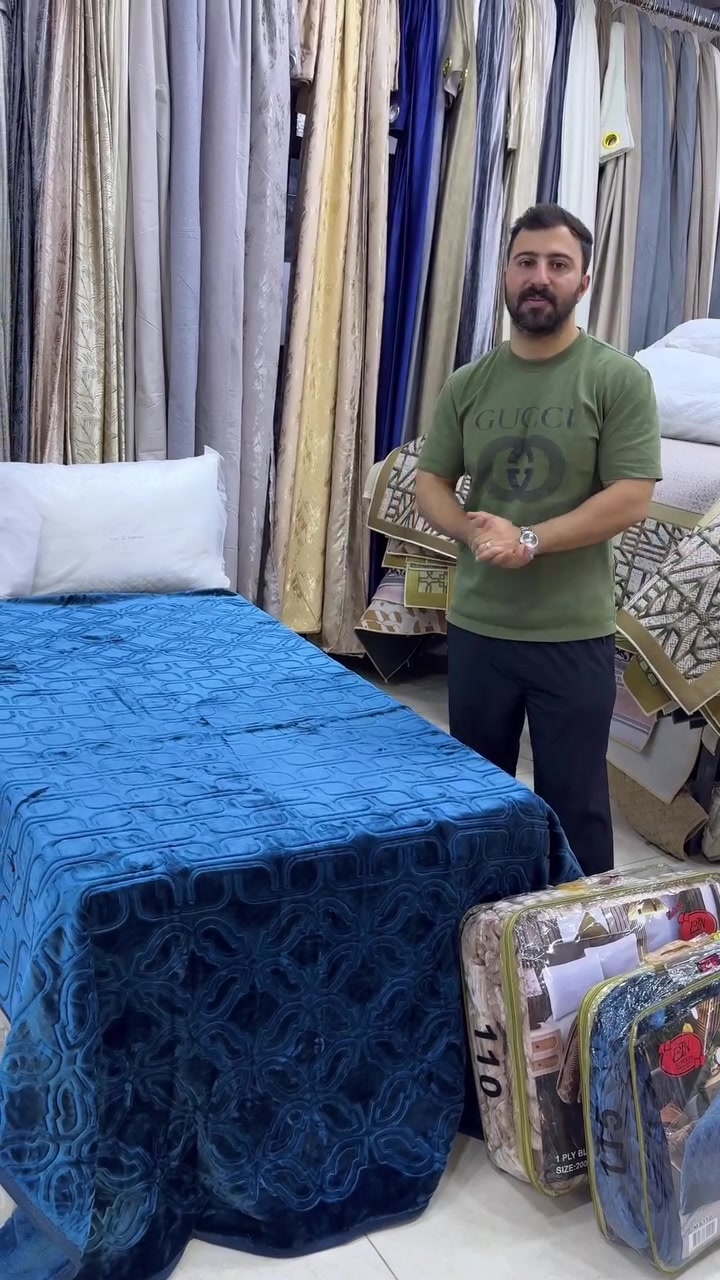 #عــــرض_خـــــاص 
بطانيه نفر ساده طبقه وحده حفر حراري👑
الوزن(2.250 كيلو)
القياس(160*220)
سعر القطعه(15،000)✅
للحجز والاستفسار مراسلة الصفحه(فيسبوك،ماسنجر،انستكرام)
متوفر توصيل بغداد وجميع المحافظات🚕🚕
العنوان/بغداد البياع شارع 20 الاولى مجاور كوفي حيدر الكعبي مجاور حسينية تاجران
وقت المعرض من الساعه(10)صباحاً الى الساعه(6)المغرب اهلاً وسهلاً بالجميع🌸🌸


**إذا كنت صاحب هذا الإعلان وتريد حذفه لأي سبب، رجاءا أرسل رسالة إلى الدعم الفني**