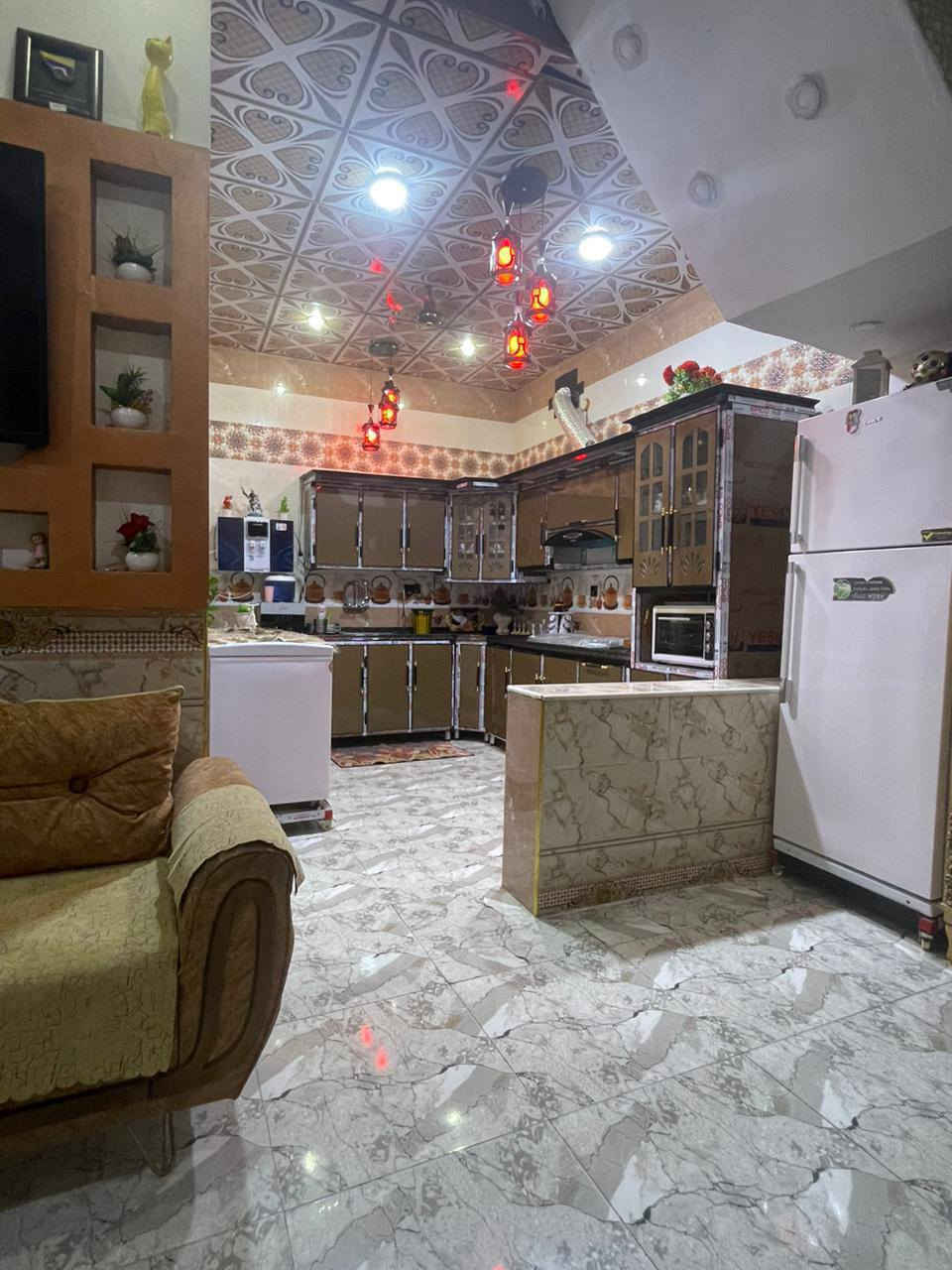 بيت ١٠٠م ركن طابقين بناء طابوك مسلح جديد مقاطعه ٢٢ كافة الخدمات موجوده السعر ١٢٨ مع المجال***********
