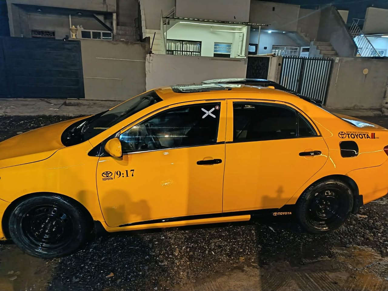 كورلا 2009 للبيع رقم بغداد مشروع وطني سنويه لل2028 محرك 19 جديد ضررها جاملغ وبنيد وبيها دواخل اما بقيه شرط نقابه وهيه وغرامات صفر تحويل مباشر فقط سقف تكم مبيها شرط سعر 82    وهذا رقمي ***********
