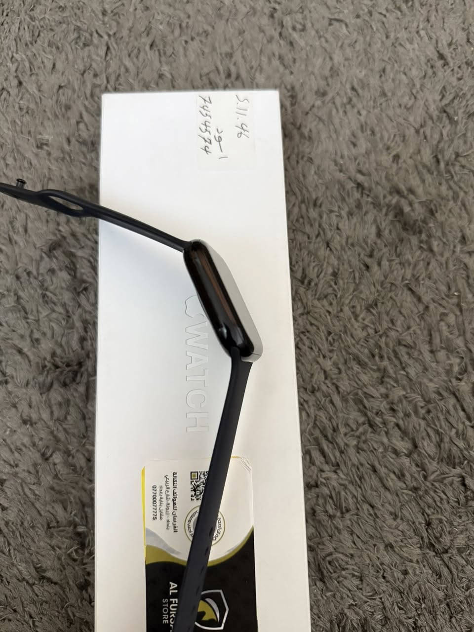 السلام عليكم
للبيع Apple watch الجيل 11 حجم 46 ملحقات كامله 
بطاريه 100 نظافه 100% السعر 475 نهايتها
مكاني شارع فلسطين


**إذا كنت صاحب هذا الإعلان وتريد حذفه لأي سبب، رجاءا أرسل رسالة إلى الدعم الفني**
