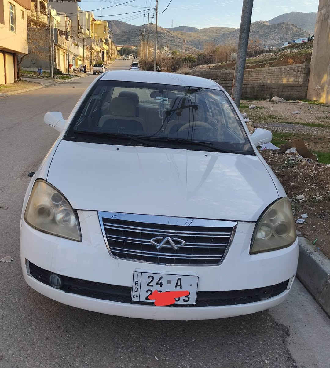 شيري موديل 2013توماتيك كير ومكينة شرط رقم دهوك جديد سنوية جديده تبريد تدفئة السياره باسمي وكاله أو تحويل انت براحتك
بيها ثلاث قطع بخ جمالية 
موقع السيارة دهوك حي الشرطة
*********** دهوك, العراق
