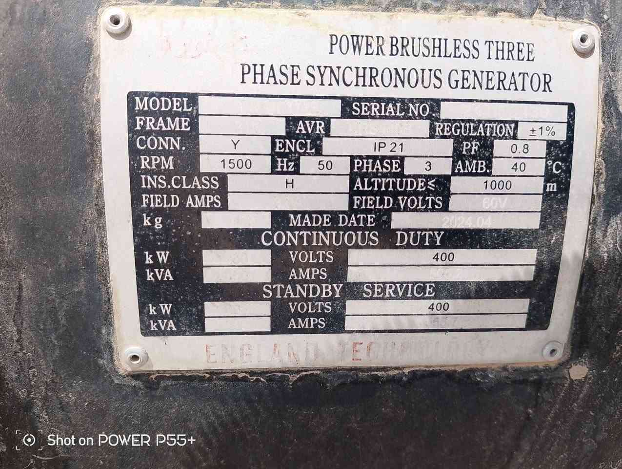 سلام عليكم موالده شتاير 24والف طبك جديد 350   kva شرط شغل مكفوله من اي فتح ***********
