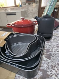 سيت قوالب كيك • جدر ثقيل • قوري فخاري