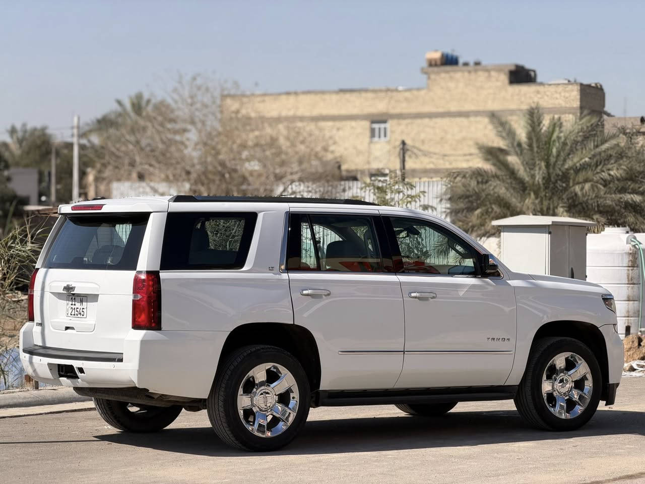 سلام عليكم فقط بيع. بدون مراوس
تاهو خليجي.  موديل.  2018. 
    السعر. 295. . رقم..***********
بيها صبغ هلال جاملغ خلفي
كير محرك مامفتوح مكفولات على وضع شركة 
تايرات حدادة. كفالة. سيارة جديدة 
شاشا كامرة. حساس خلفي مامي رادار جانبي 
تحكم ربع جهات كشنات 2. كهربائي 
كشنات. تدفى. تبريد 2 ويل كروم
