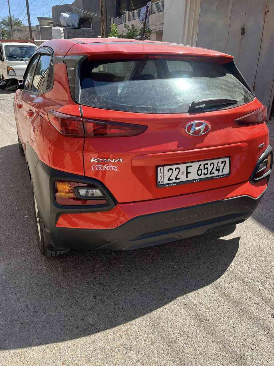 السلام عليكم
للبيع هونداوي كونا موديل ٢٠١٩ وارد امريكي 
محرك ٢٠٠٠ دوش  كير اي تي 
شاشة كبيرة وشاشة اعطال 
توقف ذاتي 
مانع انزلاق 
نظام قيادة سبورت وعادي 
ماشيه ٩٥ mi
بيها جراد بالبيبان اثين
حادثها بنيد وجاملغ حادثها مو قوي وموجدة صور الحادث 
سيارة محركها  وكير وحدادية وتبريد كل نقص ما بيها 
السعر ١١٧ مكان السيارة بغداد الزعفرانية 
تليفون ***********
