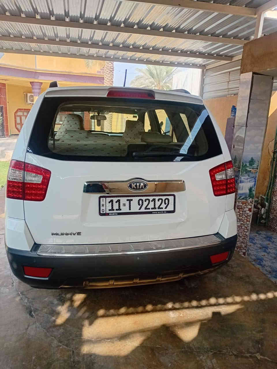 السلام عليكم
كيا موهافي للبيع او المراوس حسب  القناعه موديل 2011 ماشيه  158 الف قابل للزياده حقيقي  دك جرس  بل 120
توويل  خليجي 7 راكب  محرك  v6  قطع 3 تبريد فتحه  سقف  سلايت كشنات  مخمل  نص فول حساس  خلفي اشاير  بل مرايه كامره وشاشه 
فتحة سقف سلايت تحكم  ستيرن
تخم  تاير جديد 
رقم بغداد دولي تحويل مباشر سنوية مجددة إلى ٢٩. محرك كير شرط الفحص لارواجر ولاصوت شرط مكينة مفتوحة كازكيت شرط كفاله عامه  من  الصبغ  والسونار  مكان السياره صلاح الدين بلد الضلوعيه الاتصال على الرقم  ***********
