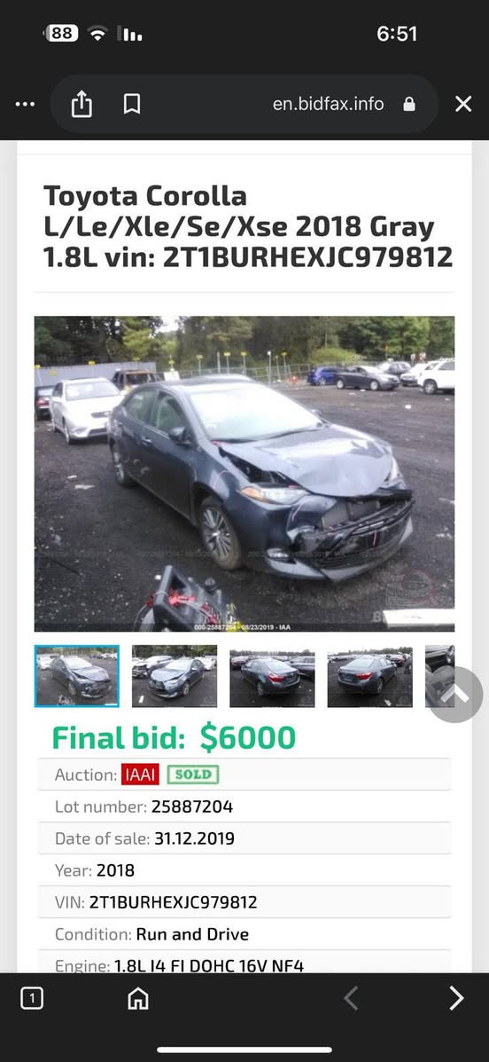 كورلا 2018 وارد
فول مواصفات عدا البصمة 
داخل لونين 
ويل كروم 
هيتر مري 
فتحة سقف 
رادار 
تحديد مسار 
مثبت سرعة 
توقف مفاجئ
تحكم ستيرن 
شاشة لمس
و الخ
رقم بغداد مشروع وطني 
ضرر امريكا فقط موضح بالصور 
ماكو اي طخه بالعراق 
السعر 143 وبيها مجال 
***********
مكانها ديالى بعقوبه
