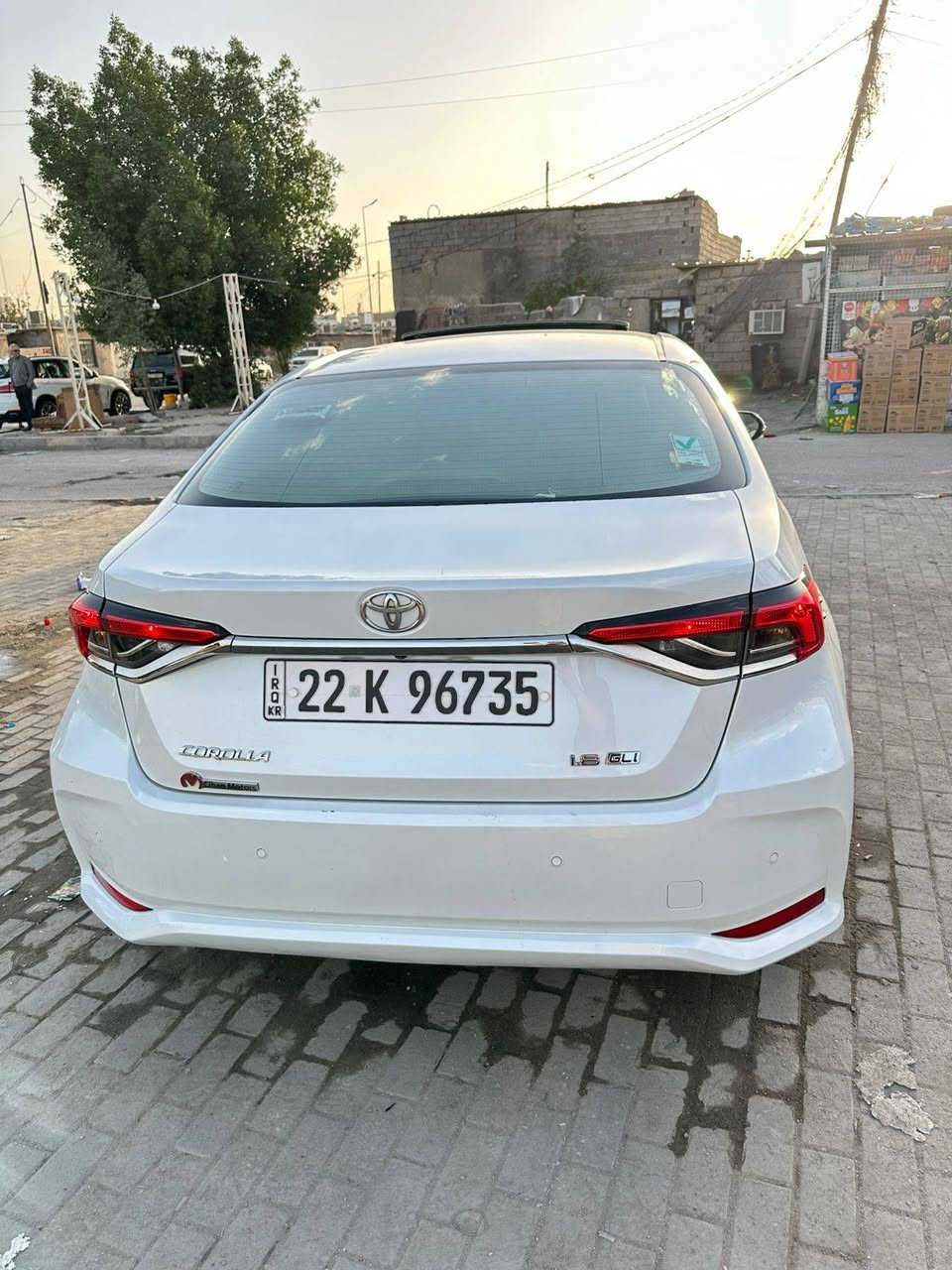 كورلا 2024 خليجي رقم اربيل جديد باسمي تحويل ثاني يوم مكفول صبغ ضربه تبديل بارد
ماشيه40km
فول 1/1
حساسات امامي خلفي كامره خلفي فتحه  لد امامي خلفي مري شفط
بصمه باقي موصفات معروفه سعر 188وبيه مجال بسيط شراي يتصل
***********
ملاحضه مدوشمه عام
فقط بيع
