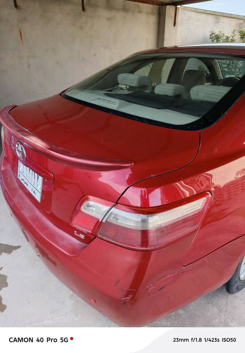 السلام عليكم
كامري 2009 رقم بغداد مشروع وطني وارد امريكي ضرر قطعة واحدة فقط محرك ينقص قليل صدر 80% تحويل مباشر السعر 86 ورقة 
للأستفسار إتصل على الرقم 
***********
