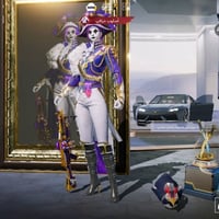 حساب ببجي • 6 بدلات ذهبيه • مكاني بصره