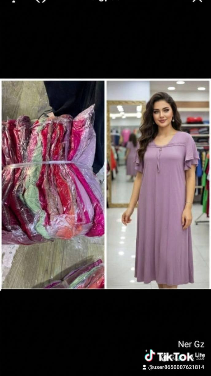 🌸 إطلالة النعومة والراحة.. وصلت الآن! 🌸
​لكل من تبحث عن الأناقة في البيت، وفرنا لكِ "دشاديش" (فساتين منزلية) بخامات قطنية باردة وتصاميم ناعمة تناسب ذوقكِ الرفيع. ✨
​✨ مميزات الموديل:


**إذا كنت صاحب هذا الإعلان وتريد حذفه لأي سبب، رجاءا أرسل رسالة إلى الدعم الفني**