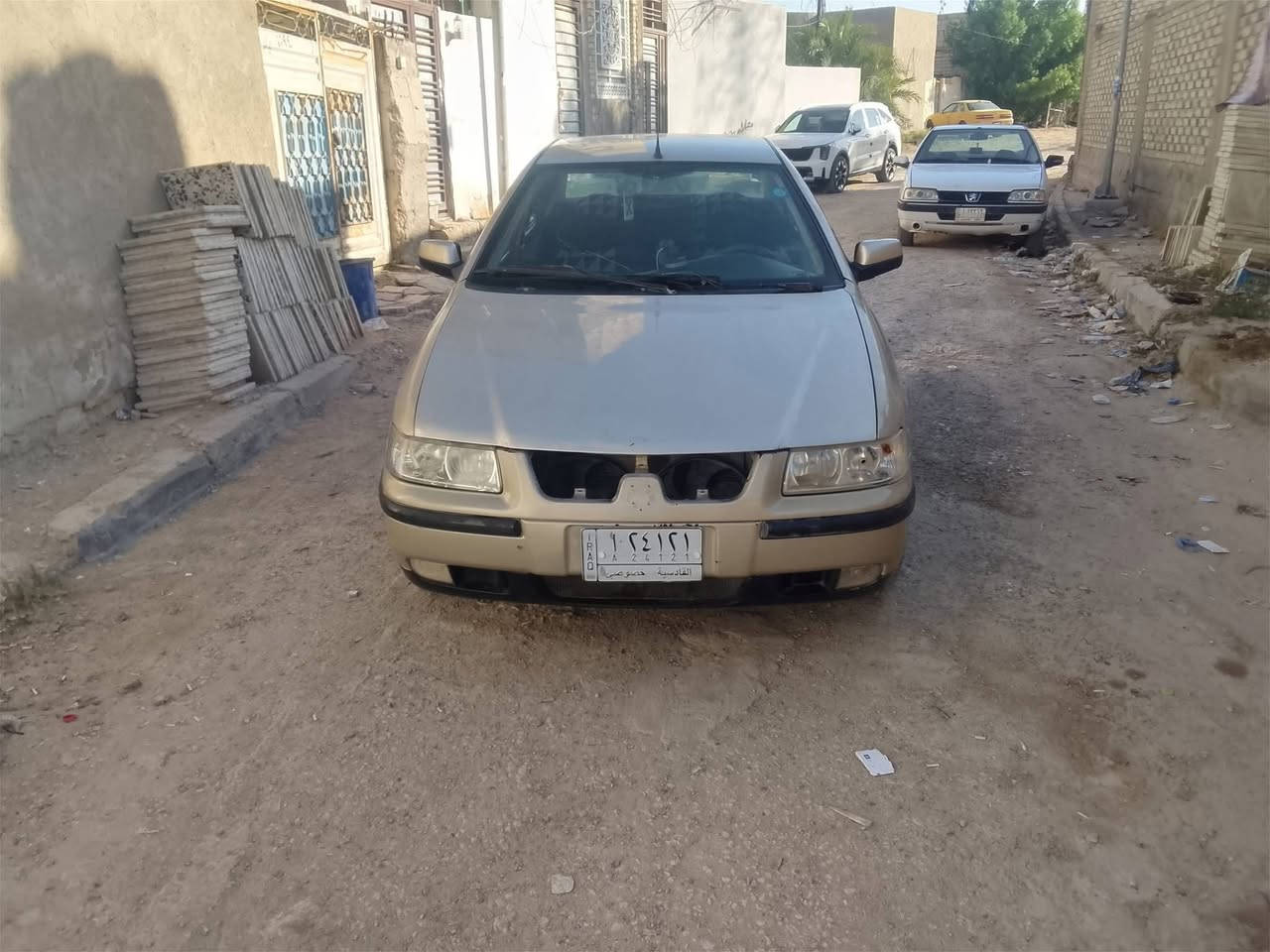للبيع سمند موديل ٢٠٠٩ كير مكينه حداديه تبريد شرط بالكرتون تبريد ثلج  كهربائيات كله شغاله بيه دحجه خفيفه بالجاملغ الوره وبيه رشات صبغ مداور ثاني يوم سعر ٢٨ وبيه مجال عنوان نجف كوفه الاستفسار اكثر ***********
