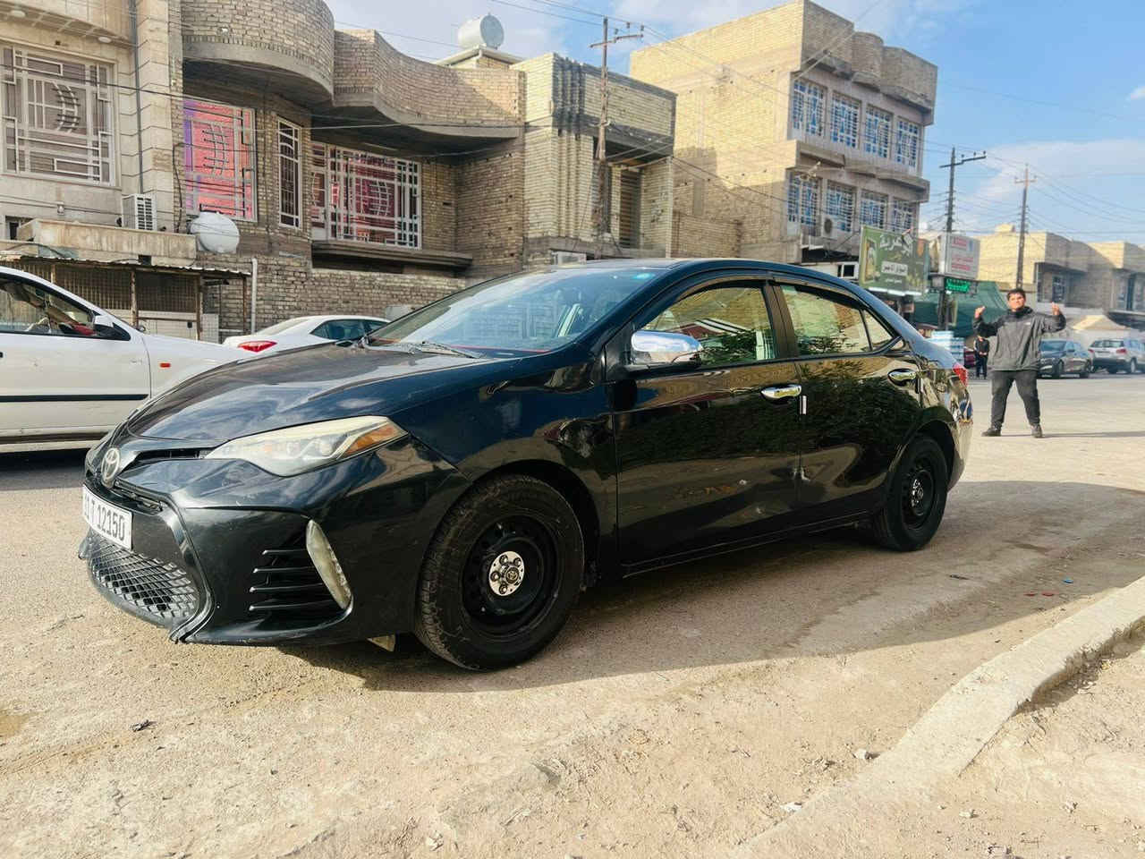 سياره كورلا موديل 2017 فول مواصفات فتحه بصمه تحكم ستيرن كير مكينه مكفولات كشن كهربائي كشنات جلد السياره بأسمي تحويل ثاني يوم حادثها الجنطه السياره خير من الله مال جناي السياره سوبرت السعر 120 وبيها مجال بسيط مكاني بغداد البلديات رقم الهاتف ***********
