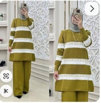 طقم نسواني شرعي • تريكو اجنبي • فري سايز 38-46