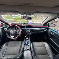 كورلا موديل ٢٠١٤ وارد امريكي بسمي  حادثه فقط بنيد وجاملغ بسمي بيهه كلي...