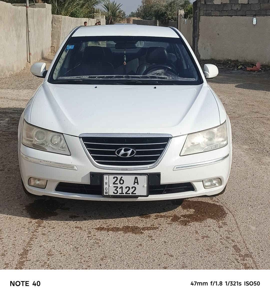 السلام عليكم سوناتا خليجي 2009 بدون صبغ رقم صلاح الدين محرك 2000تبرد ثلج.  السكن صلاح الدين بلد رقم. *********** السعر 120 بهى مجال
