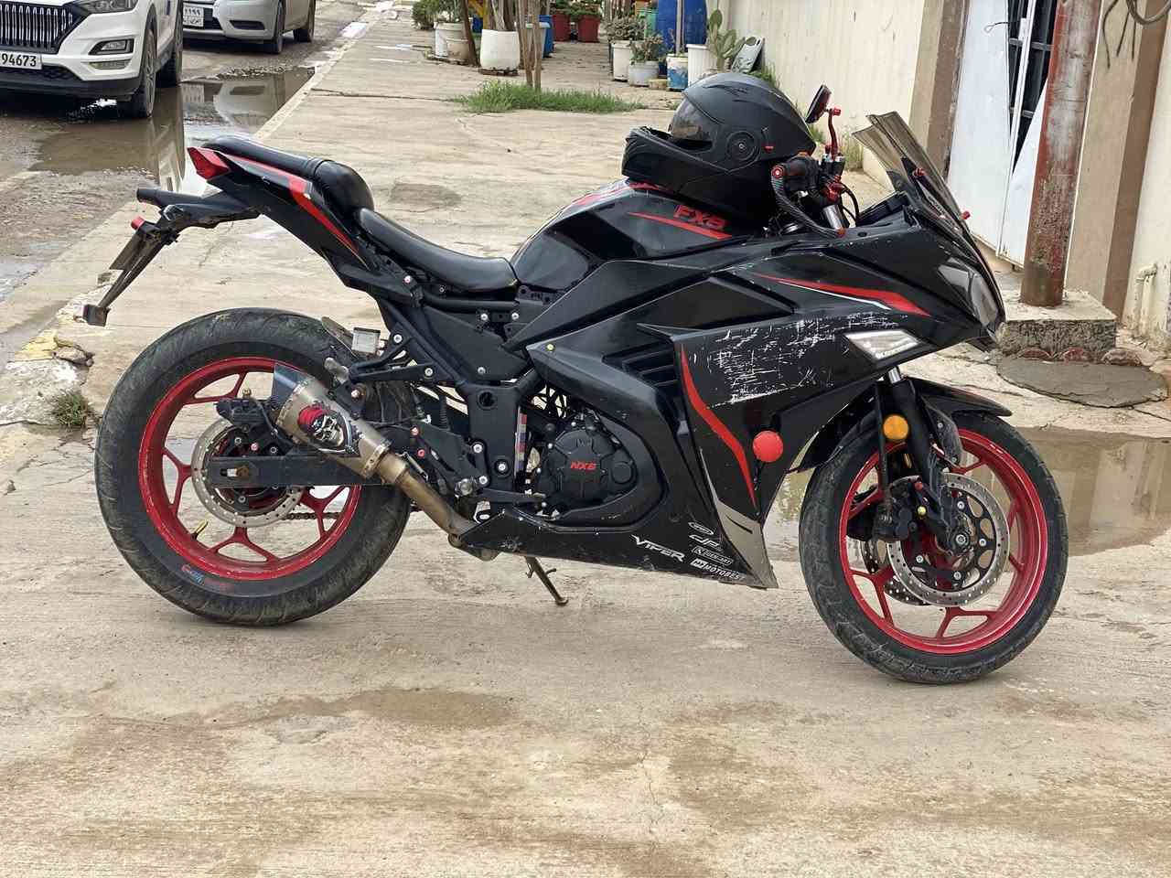 بطح 250cc موديل 2023 شغاله نكره كهربائيات شغاله كلها مزوده كماليات يجي وياها خوذه + اكزوز صوت سعر 1500 بيها مجال للشراي . ملاحضه بدوون اوراق .*********** وتساب
