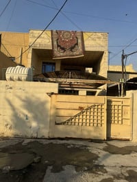 بيت مساحه 150 متر طابق الاول صاله مطبخ وغرفت نوم خدمات مسلح طابق الثان...