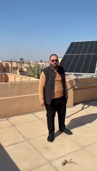 منظومة ١٥ امبير • طاقة شمسية • تكريت القادسية