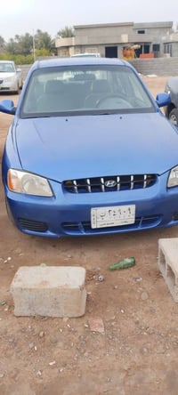 اكسنت 2002 كير اوتماتيك ومحرك مكفولات صدر جديد  تخم تاير السعر48 07804...