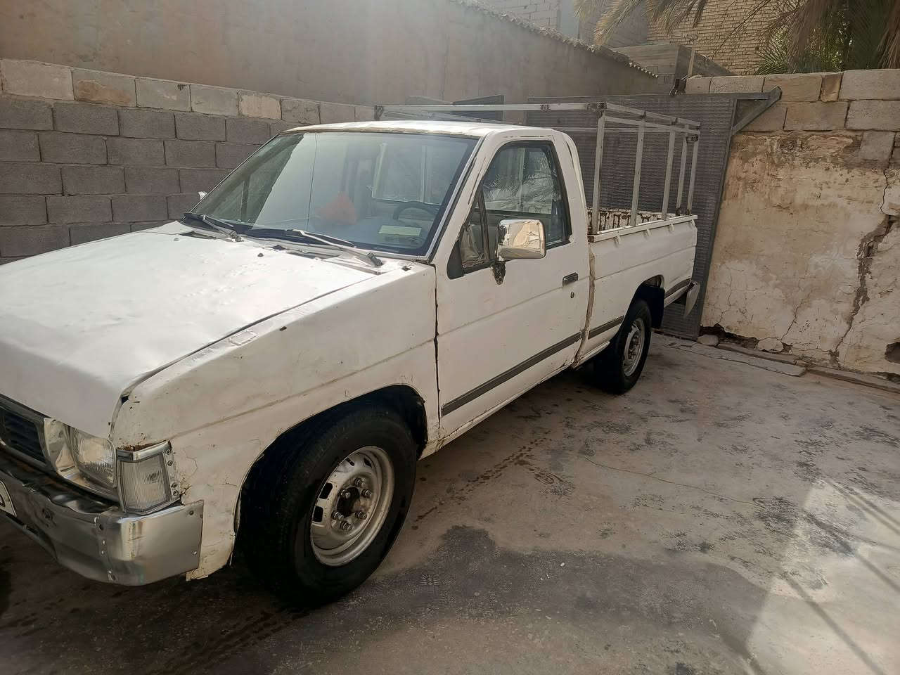 نيسان تك 94 مكينه وگير ونجي تخم تاير جاهزه للشارع 
رقم بغداد انگليزي مكان السياره بغداد مدينة الصدر السعر 30 بيها مجال   ***********
