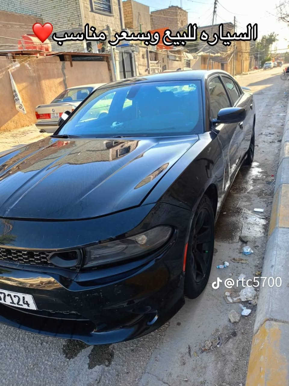 السلام عليكم
بيع او مراوس 
دوج جارجر 2016 SXT
حادثها  جاملغات أماميه وبنيد بابتين كلير بيها من امريكا 
مواصفات 
بصمه 
شاشه 
تحكم ستيرن 
سياره جاهزه بدون نقص 
محرك 3600 / 6سلندر 
مكانها كربلاء 
السعر 160 $وبيها مجال لشراي 
رقمي ‏‪ 0771 860 7063‬‏بي وتساب
