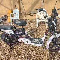 دراجة كهربائية • حجم ٢٠ • بطاريات جديدة