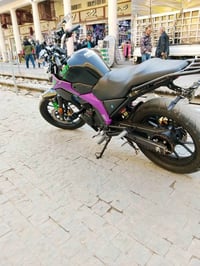 دايون ميكا 200cc للبيع موديل 24 ماشيه 4الف دراجه جديده وكشخه شوفت عينك...