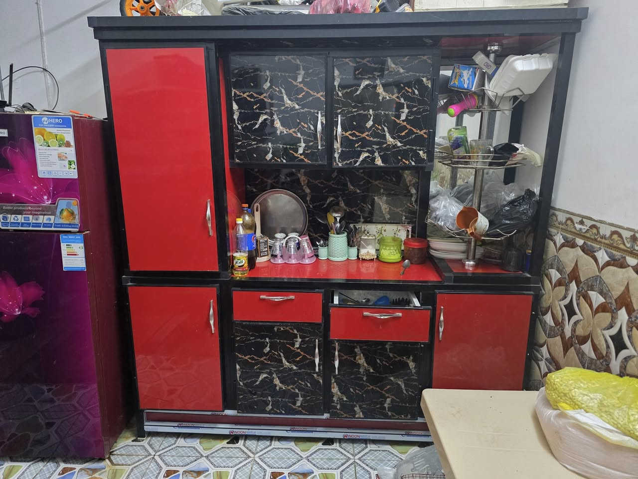 البيع  كاونتر ٤ قطع نضيف جدااا غرفه تركي عوزه تصليح ***********  الخاص مفتوح واتساب
