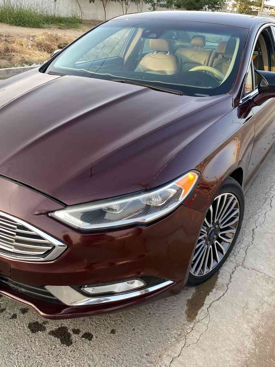 السلام عليكم
فورد فيوجن ايكو بوست للبيع
موديل 2017
مواصفات SEL 1/1
لون ماروني مميز
محرك 2.0 توربو
ماشية 168 km
مواصفات السياره فول للاخير كلشي بيها فقط فتحة سقف مابيها 
سياره حيل حلوه وكاعده 
بيها صبغ بوند فقط الباقي كفالة
السعر 120 
للتواصل
‭0773 123 6696‬
مكان السياره موصل
