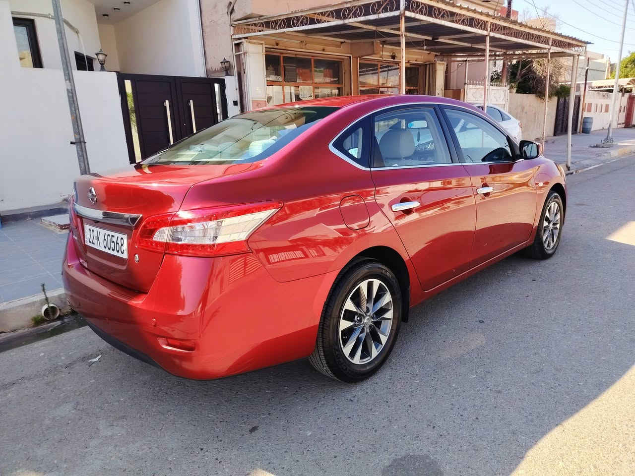 نيسان سنترا خليجي
موديل ٢٠٢٠ كلين بدون ضرر باسمي بيه دفتر بانزين السعر ١٣٨ أو بيه مجال بسيط ***********
