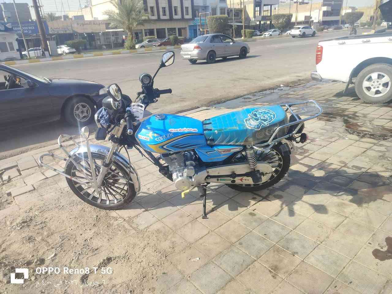 دراجه للبيع موديل 24 كامله من كلشي اشاير لايتات سماعات نكره صلف سعر 700 وبيها مجال مكان حي المختار ***********

