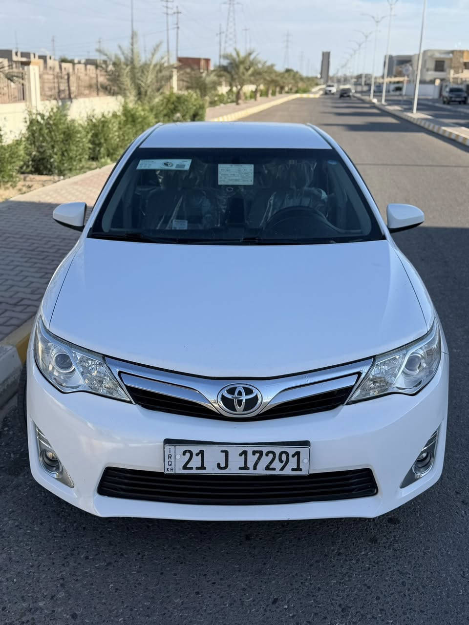 تيوتا كامري
موديل ٢٠١٢ 
رقم سليمانيه 
مواصفاتLE
تحكم ستيرن 
كرسي كهرباء 
تبريد لمس 
شاشه 
كامرا 
مكفوله من الصبغ والتبديل 
صوره السونار مرفقه ويه الصور 

***********
