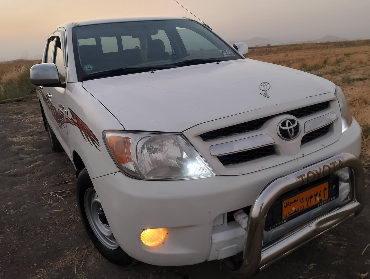 تویتا هایلۆکس مۆدێل ٢٠٠٧لێزەری دوبەی گێڕومەکینەوئەکسل بەشەرت
هەموگیانی بەشەرتی فیتەر
جوارتایەی لۆکی بۆبەسراوە
***********
