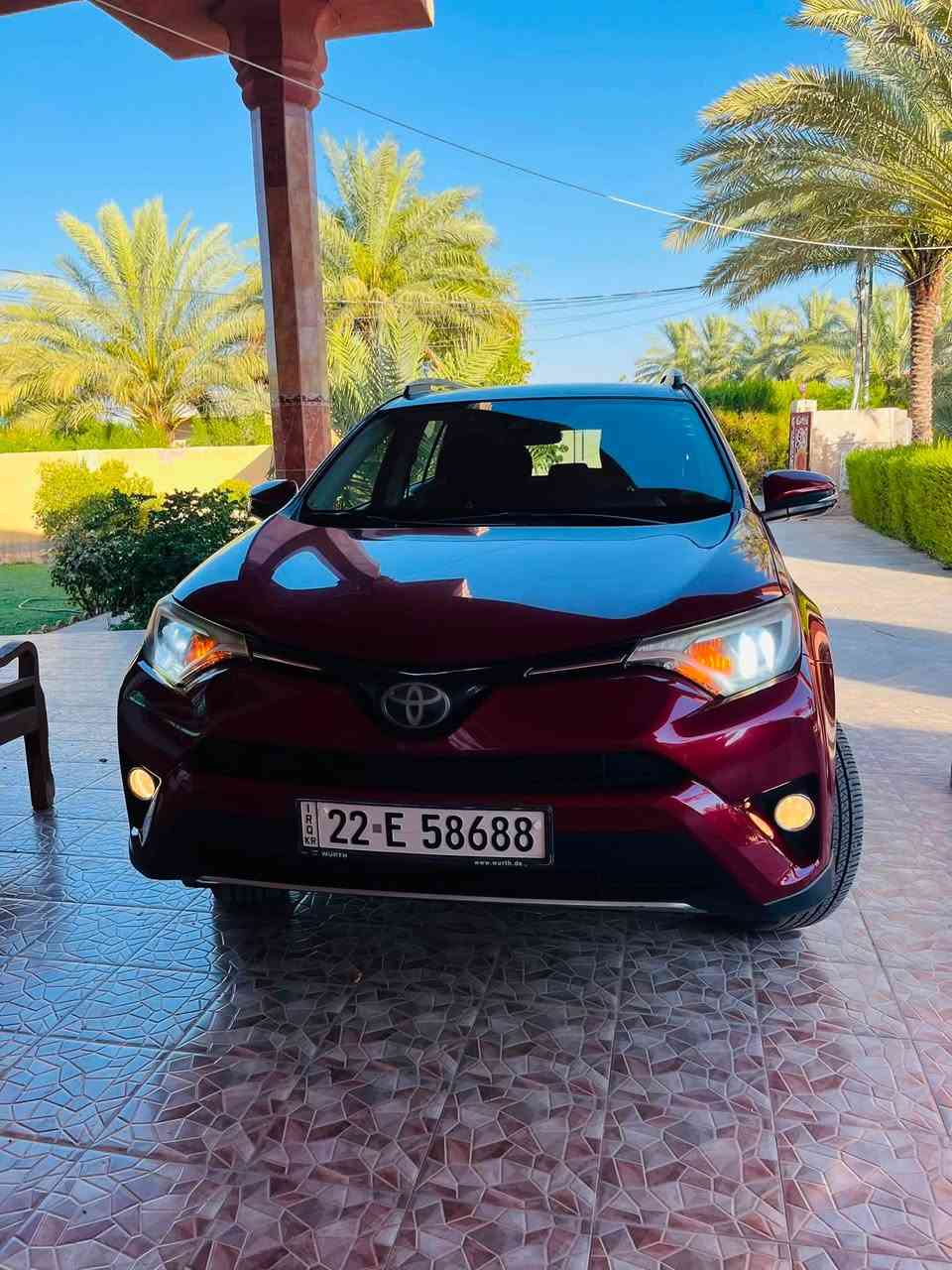 السلام عليكم 
للبيع: تويوتا راف فور (Toyota RAV4) موديل 2018
وارد امريكي XLE لون ماروني
محرك 2.5 
رقم اربيل
ماشية 66 الف km
المواصفات 
بصمة تشغيل 
دخول ذكي 
فتحة سقف 
رادار الحفاظ ع المسار
رادار مانع اصطدام 
رادار النقطة العمياء 
رادار تنبيه المرور الخلفي 
صندوق كهرباء 
تحكمات استيرن
ضررها بأمريكا فقط اسفل البگ لايت الايمن وشوية من الهلال صور الحادث موجودة بالمنشور
السيارة كاملة وجاهزة من كل النواحي 
السعر المطلوب (17,000$) وبيها مجال 
للاستفسار اكثر الاتصال على الرقم 
***********
