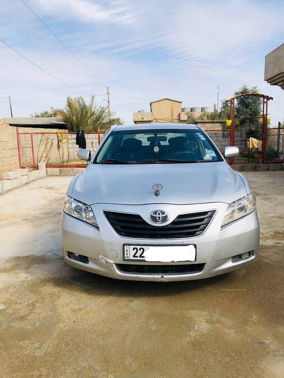 كامري للبيع موديل  2009 GL كلين بدون ضرر بدون صبغ بيها بارد هلال الجاملغ الخلفي رقم اربيل دولي بسمي شرط الوكالة والتحويل محرك وكير شرط مو مفتوحات تبريد شغال سيارة جاهزة 

***********
