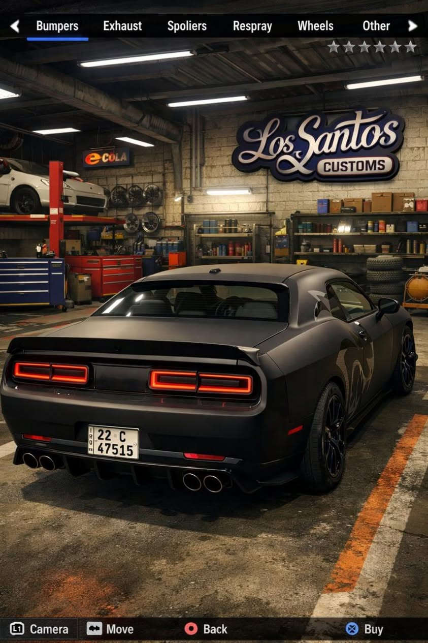 السلام عليكم

للبيع:
Dodge Challenger 2015
محرك V6
 • الحادث: باب عكس السائق فقط بدون إيرباغ
 • السيارة نظيفة جدًا ومعتني بيها وجاهزة للاستخدام
 • اللون: فيلي طفي بالسِنويّة
 • تغليف أسود طافي

الإضافات:
 • ديفيوزر، لحية، دَوَسات، وكفر بكلايت — كله أصلي
 • دبات صوت ريموت (أصليات)
 • تخم ويالة جيني
 • تخم تاير ميشلان أصلي
 • طلاء داخل أصلي
 • تغليف أسود طافي أصلي بضمان 5 سنوات
 • سقف روز
 • دوشمة جديدة بيم حسين شمارة
 • عليها برمجة كلش قوية مع الداينو — 340 حصان

📍 العنوان: بغداد – الكاظمية
***********
