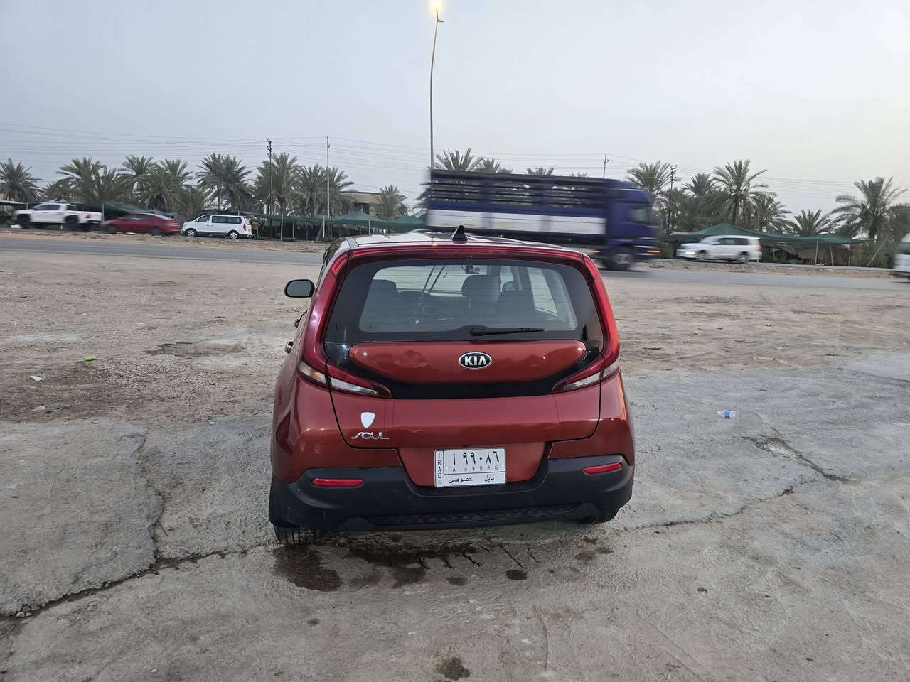 كيا صول وارد امريكي موديل 20 محرك 2000 دوش
ماشية 149 الف 
السعر 114 ورقة وبيها مجال
بابل الحلة المركز ***********
صور الحادث في التعليقات
