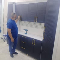 كاونتر ٢ونص • مرمر صناعي متر ونص • بدون مقدم