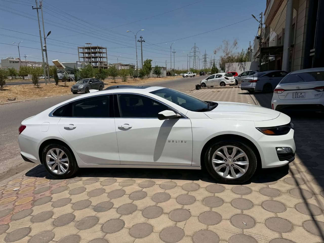 للبيع ماليبو موديل ٢٠٢٤ مواصفات Lt2 ماشية ٥٥ ميل سياره علي وضع شريكة بجم خلف كبس ١ قطعة سبغبدون دواخل بدون ارباك ارباكات كل سليمة باب و قبخ صندوق مبدل بلادي نفس لون 
سياره بانوراما،بك لايت ليد،رادار ، و بعد هواي مواصفات 
سعر ١٢٩
مكان اربيل 
***********
