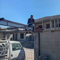 حدادة متنقلة • تفصيل سقائف • سندويج بانل